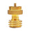 Propane Tank Adapter Brass Fitting for Grill and Camping, Secure Threaded Connection, Refill Use 1