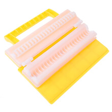 Handheld Kebab Skewer Maker for Fast BBQ Assembly with Uniform Spacing Outdoor Use