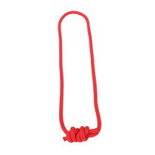Kletterseil 1,2 m, Durchmesser 6 mm, Bruchkraft 12 kN, rotes Gebrauchskabel
