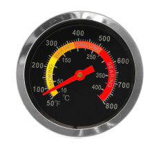 Stainless Steel BBQ Temperature Gauge 10400C with Easy‑Read Display for Grill Smoker and Oven