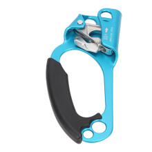 Rechtshand Steigklemme Blau Outdoor Bergsteigen