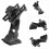 Durable Aluminum Night Vision Helmet Mount Bracket Set, Adjustable 10