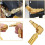 Quick Connect Adapter Conversion Fitting Brass 90 Degree Propane Connector Fit for Blackstone Grill 5