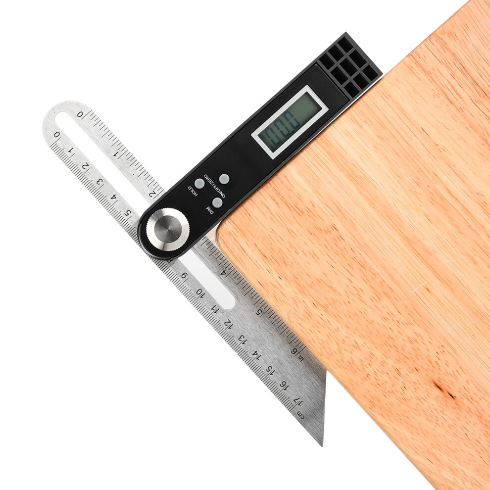 Digital Angle Ruler T Protractor Stainless Steel 0-360 With 0.05 Resolution 5011389386390