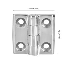 Guss-Scharniere aus 304er Edelstahl 1,6/2,0/2,4 Zoll Marine-Industrieausrüstung