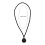 (Black, 20cm) Reflective Camping Tie-Down Cord (50 Char) 2