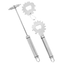 3pcs Stainless Steel Grill Scraper Set BBQ Cleaning Tool for Effective Grease and Carbon Removal