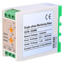 SVR-220W 68x30x76mm 3A220V Über-/Unterspannungsrelais