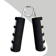 (Gray) Soft Foam Hand Gripper for Wrist & Forearm Strength