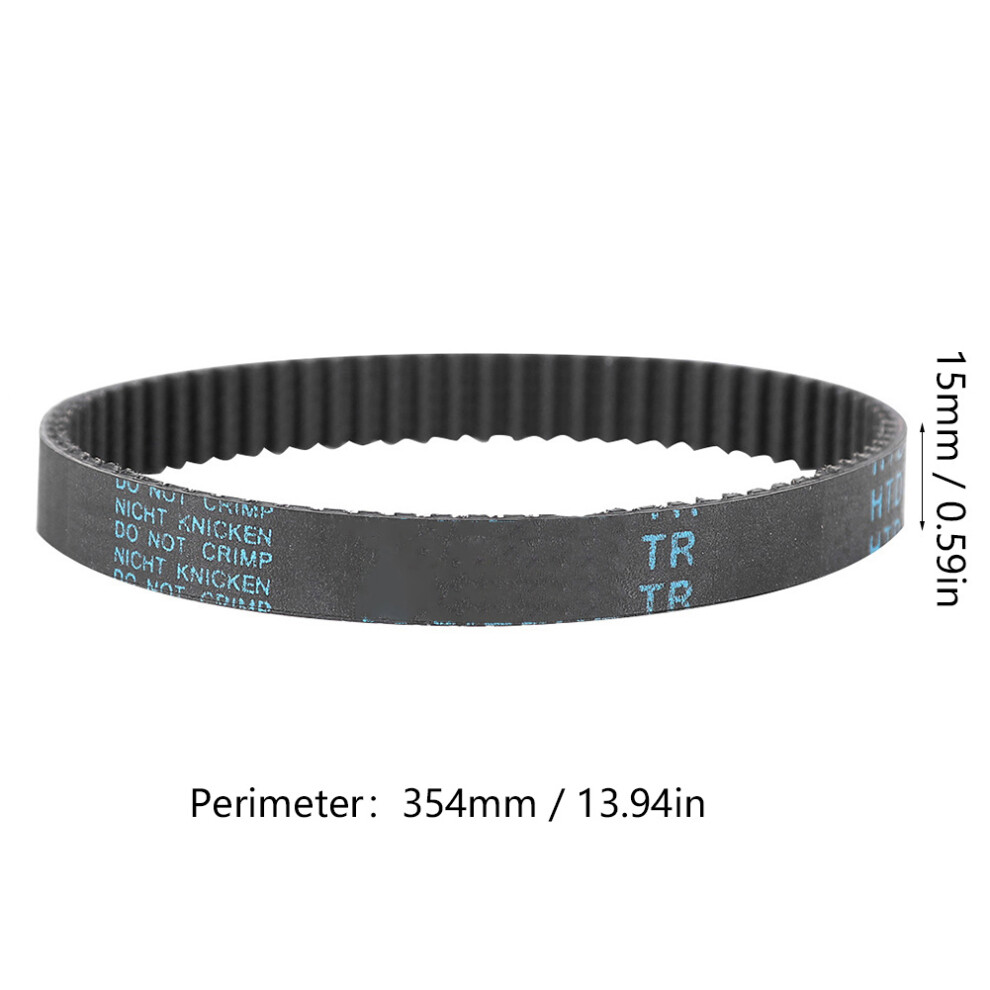 Htd3m Circular Rubber Timing Belt 354Mm X 15Mm For Laser Machines 8241389388354