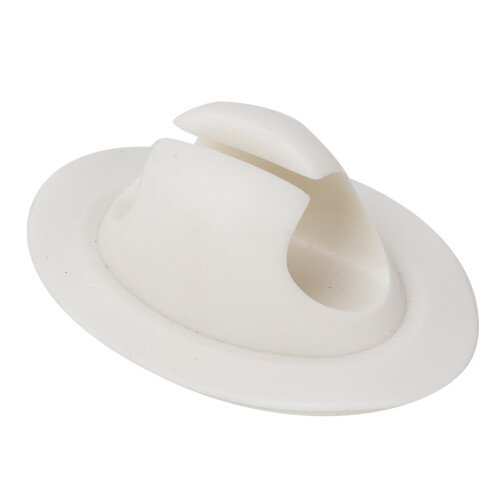 PVC Paddle Holder Patch Mount for Inflatable Boats, Kayaks – White 1
