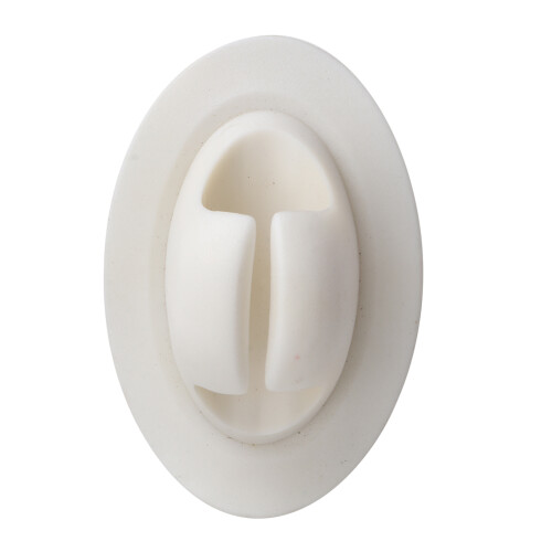 PVC Paddle Holder Patch Mount for Inflatable Boats, Kayaks – White 2