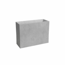 Hochbeet SYDNEY - Kunststoff - Hellgrau - Rechteckig - 79,5x295x68 cm - 50 L - ARTEVASI