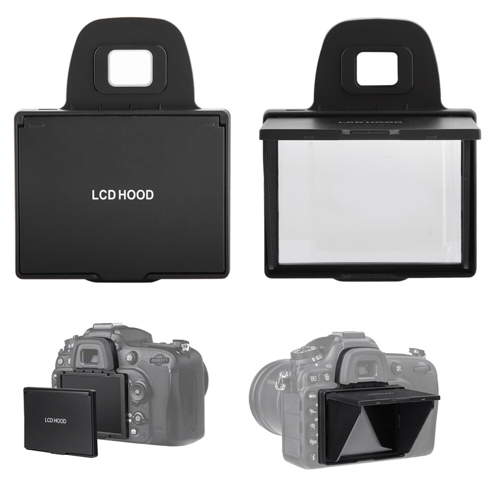 Lcd Pop-Up Camera Sunshade For Nikon D7100/D7200, Black 9321389389168