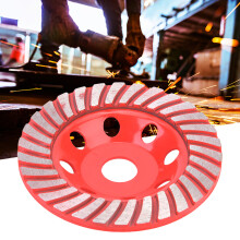 125 mm Diamantschleifscheibe Rot 22,23 mm Bohrung 7 mm Dicke