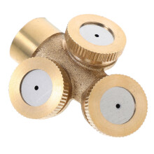 Garden Spray Nozzle Adjustable Long Range Copper Misting for Greenhouse and Orchard Irrigation