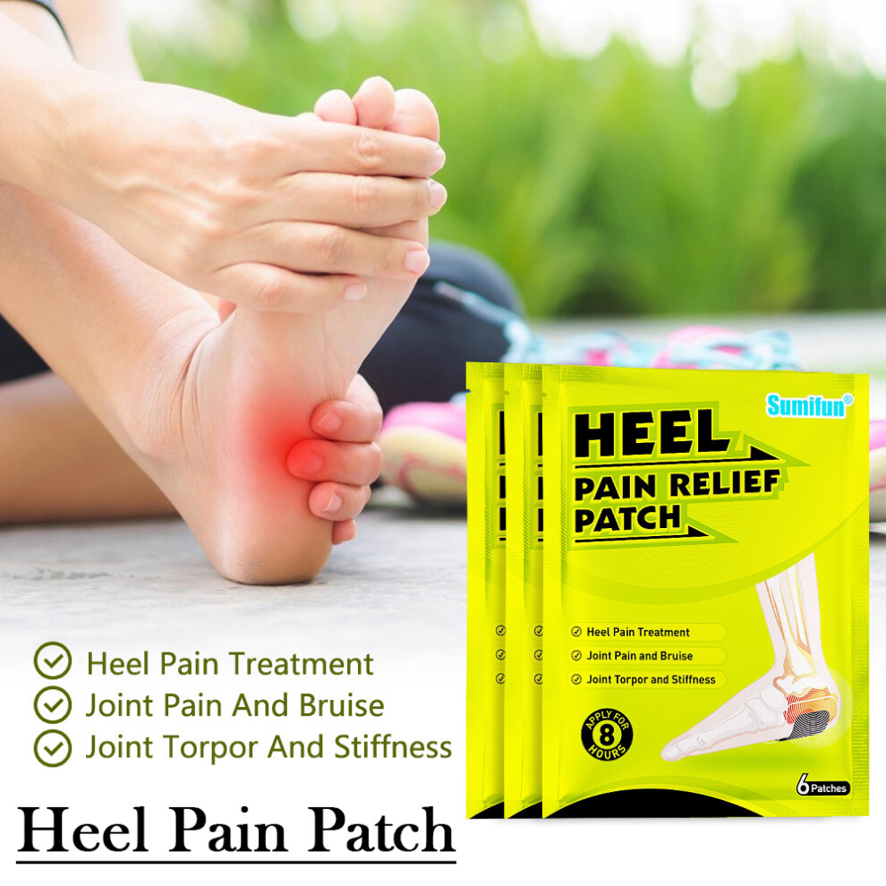 Roc-Electron Heel Pain Relief Patch - 6 Counts
