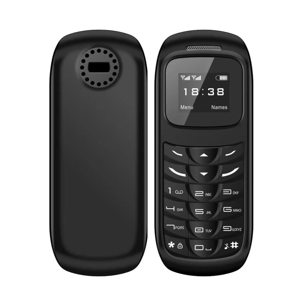 (Black) Smallest Mini Mobile Phone Gsm Unlocked Bm70 Bluetooth Dialer Phone Black 747887423484