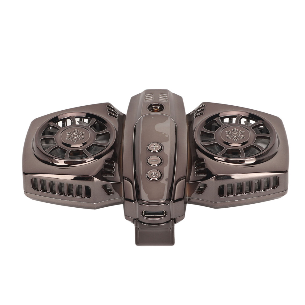 Dual Core Semiconductor Phone Cooler For 66-90Mm Phones, Low Noise Fan 7611389390762