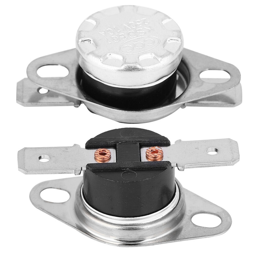 5 Pcs Ksd301 Thermostat Switch 250V 10A Nc 85C For Heating Equipment 8231389390488