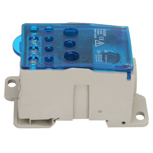 UKK-250A Power Junction Box Din Rail Terminal Block Universal Distribution 1