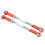 Aluminium-Lenkstangen 2er Set Slash 1/10 Rot 4