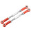 Aluminium-Lenkstangen 2er Set Slash 1/10 Rot 5