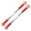 Aluminium-Lenkstangen 2er Set Slash 1/10 Rot 6