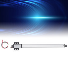Vérin linéaire à course de 200 mm, capacité de 150 N, DC 12 V, mouvement micro, levage automatique
