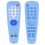 Baby Teether Remote Control Shaped Silicone Toy, Blue, 15.3x5x1cm 3