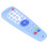 Baby Teether Remote Control Shaped Silicone Toy, Blue, 15.3x5x1cm 10