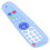 Baby Teether Remote Control Shaped Silicone Toy, Blue, 15.3x5x1cm 14