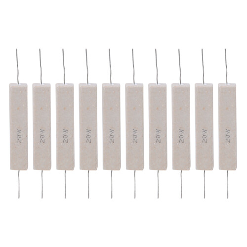 Cement Resistor 20W 2.2R High Accuracy 5% for PCB Printed Circuit Board 1