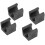10pcs Plastic Pool Cue Holders Wall Mount 10pcs Billiard Rack 8