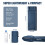 Extra Thick 4" Inflatable Sleeping Pad with Built-in Pump, 195x72cm 2
