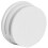 2 pcs Surfboard Leash Plug Plug-in White, Durable Plastic, 3cm Diameter 10