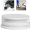 2 pcs Surfboard Leash Plug Plug-in White, Durable Plastic, 3cm Diameter 11