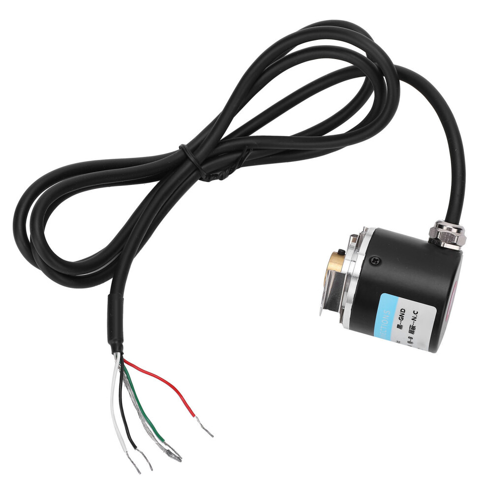 2-Phase Hollow Shaft Encoder Ab 3000-6000 Rpm, Dc 5-24V, Aluminum And Plastic 3501389392931
