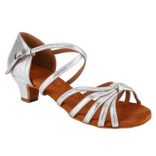 Latein-Tanzschuhe für Kinder Silber 34, 260g
