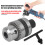 Modell: 3-Backen Clip-Bohrfutter 1,5-10 mm 8 mm Silber 8