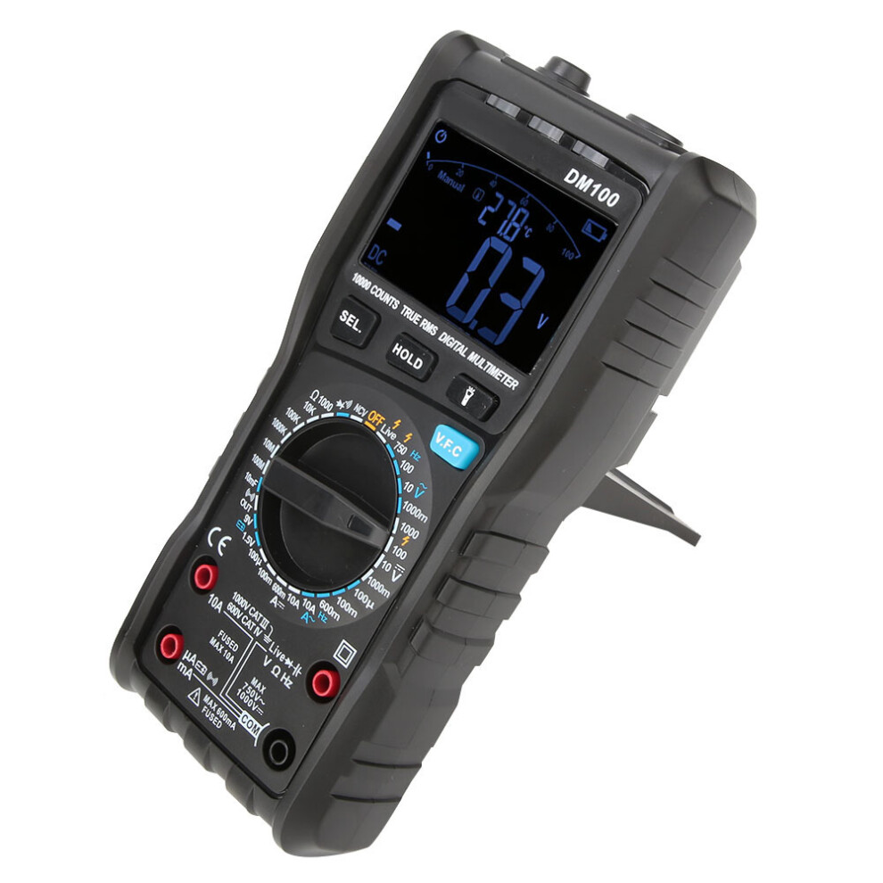Dm100 Digital Multimeter High Precision Ac/Dc Voltage Current Frequency Tester 4951389393503