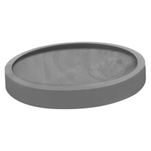 Reusable Round Plastic Plant Saucer Tray with Drainage for Indoor Pots Floor Protection