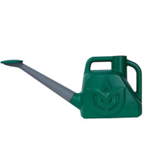 Large Capacity Plastic Watering Can with Long Spout for Indoor and Outdoor Plants 6L Green