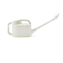 Plastic Watering Can 4L Long Spout with Detachable Shower Head for Indoor and Outdoor Garden Plants White
