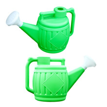 2pcs Large Capacity Garden Watering Can with Long Spout and Detachable Spray Head for Indoor and Outdoor Plants Green