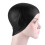Silikon-Schwimmkappe 83 g elastisch 22x19,5x20 Schwarz 4