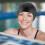 Silikon-Schwimmkappe 83 g elastisch 22x19,5x20 Schwarz 10