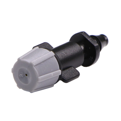 100PCS Garden Irrigation Sprinkler 1/4 Inch Barb Micro Misting Nozzle Water Saving Wide Coverage 2