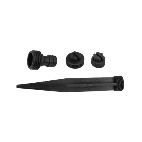 Garden Sprinkler 360 Rotating Adjustable MultiHead ABS Irrigation Sprinkler for Wide Coverage 1
