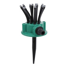 Garden Water Sprinkler with Multiple Heads, Precise Water Distribution and Easy Hose Connection